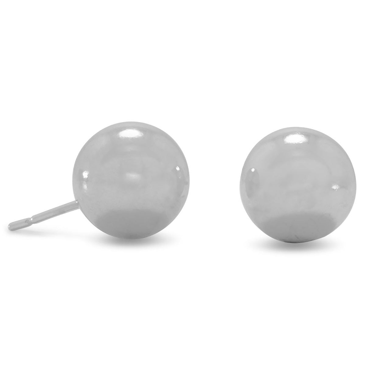 Shop online with 10mm Ball Stud Earrings silverconnection